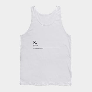 K Tank Top